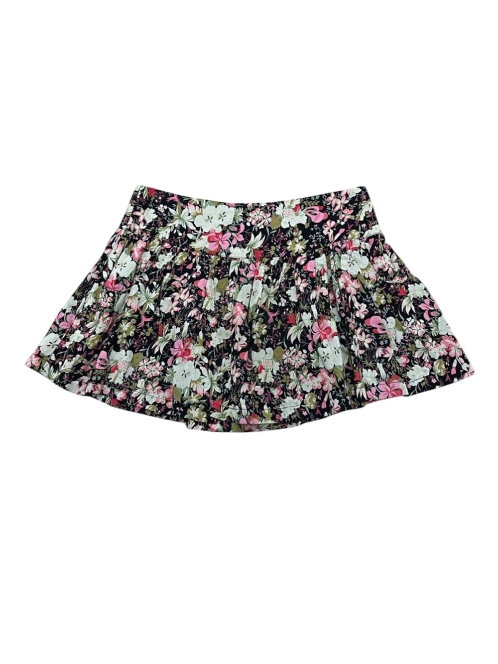 Women’s Vintage Y2K Millau Floral Mini Skirt Cotton